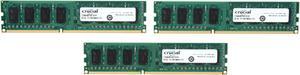 Crucial 6GB (3 x 2GB) DDR3 1600 (PC3 12800) Desktop Memory Model CT3KIT25664BA160B