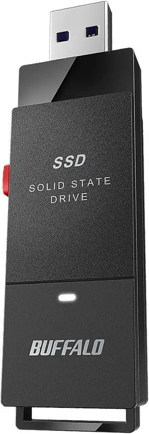 Buffalo SSD-PUT 500GB USB 3.2 (Gen 1) Rugged and Portable Solid State Drive Stick SSD-PUT500U3B