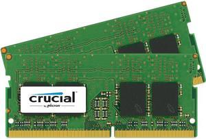 Crucial 32GB (2 x 16GB) 260-Pin DDR4 SO-DIMM DDR4 2133 (PC4 17000) Laptop Memory Model CT2K16G4SFD8213