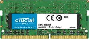 Crucial 16GB Single DDR4 2400 MT/s (PC4-19200) DR x8 SODIMM 260-Pin for Mac  - CT16G4S24AM