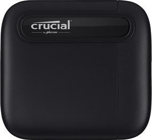 Crucial X6 500GB Portable SSD - Up to 540 MB/s - USB 3.2 - External Solid State Drive, USB-C - CT500X6SSD9