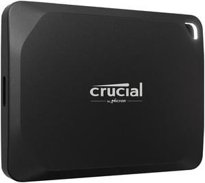 Crucial X10 Pro 2TB Portable SSD - Up to 2100MB/s read, 2000MB/s write - water and dust resistant, PC and Mac - USB 3.2 External Solid State Drive - CT2000X10PROSSD9