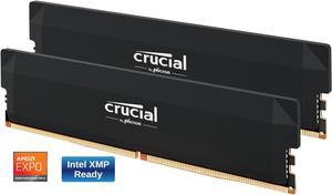 Crucial Pro Overclocking 32GB (2 x 16GB) DDR5 6000 (PC5 48000) Desktop Memory Model CP2K16G60C36U5B