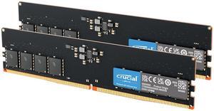 Crucial 128GB (2 x 64GB) DDR5 5600 (PC5 44800) Memory (Desktop Memory)