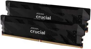 Crucial Pro Overclocking 32GB (2 x 16GB) DDR5 6400 (PC5 51200) Desktop Memory Model CP2K16G64C32U5B