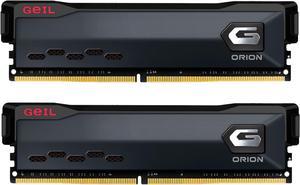 GeIL ORION 16GB (2 x 8GB) 288-Pin PC RAM DDR4 3200 (PC4 25600) Desktop Memory Model GAOG416GB3200C16BDC
