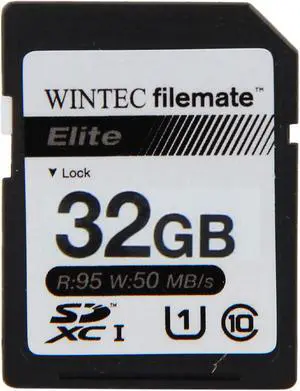 Wintec Filemate Elite 32GB Secure Digital High-Capacity (SDHC) Flash Card Model 3FMSD32GBU1E-R Wintec Filemate Elite 32GB Secure Digital High-Capacity (SDHC) Flash Card Model 3FMSD32GBU1E-R