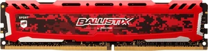 Ballistix Sport LT 8GB Single DDR4 2666 MT/s (PC4-21300) SR x8 DIMM 288-Pin Memory - BLS8G4D26BFSEK (Red) Ballistix Sport LT 8GB Single DDR4 2666 MT/s (PC4-21300) SR x8 DIMM 288-Pin Memory - BLS8G4D26BFSEK (Red)