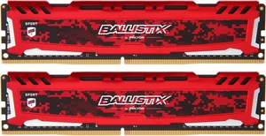Ballistix Sport LT 32GB (2 x 16GB) DDR4 3200 (PC4 25600) Desktop Memory Model BLS2K16G4D32AESE Ballistix Sport LT 32GB (2 x 16GB) DDR4 3200 (PC4 25600) Desktop Memory Model BLS2K16G4D32AESE