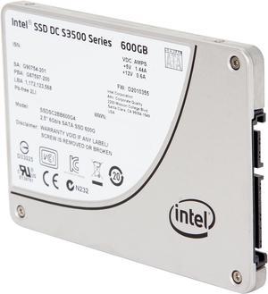 Intel DC S3500 SSDSC2BB600G401 2.5" 600GB SATA 3.0 6Gb/S MLC Solid State Drive