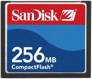 SanDisk 256MB Compact Flash (CF) Flash Card Model SDCFB-256-A10