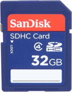 SanDisk 32GB SDHC Memory Card Class 4 (SDSDB-032G-B35)