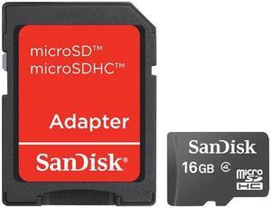 SanDisk SDSDQ-16384 16 GB MicroSD High Capacity (microSDHC) - 1 Card