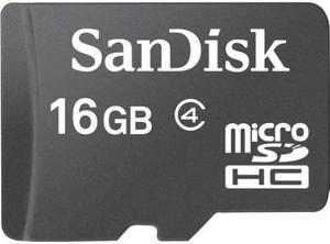 SanDisk 16 GB microSD High Capacity (microSDHC) - 1 Card