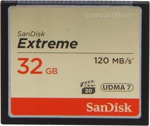 SanDisk 32GB Compact Flash (CF) Flash Card Model SDCFXS-032G-A46