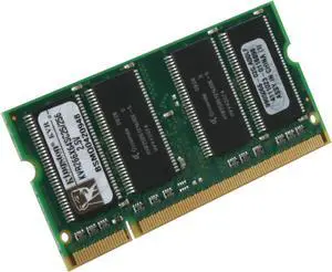 Kingston ValueRAM 256MB 200-Pin DDR SO-DIMM DDR 266 (PC 2100) Laptop Memory Model KVR266X64SC25/256 Kingston ValueRAM 256MB 200-Pin DDR SO-DIMM DDR 266 (PC 2100) Laptop Memory Model KVR266X64SC25/256