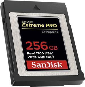 SanDisk 256GB CFExpress 1700MB/S Flash Card Model SDCFE-256G-GN4NN