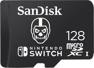 SanDisk 128GB microSDXC Card Licensed for Nintendo Switch, Fortnite Edition (SDSQXAO-128G-GN6ZG)