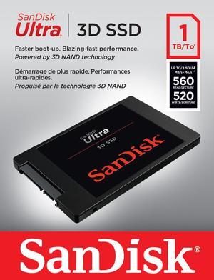 SanDisk Ultra 3D 25 1TB SATA III 3D NAND Internal Solid State Drive SSD SDSSDH31T00G26