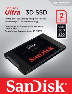SanDisk Ultra 25 2TB SATA III 3D NAND Internal Solid State Drive SSD SDSSDH32T00G26