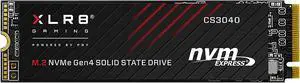 PNY XLR8 CS3040 M.2 2280 4TB PCI-Express 4.0 x4, NVMe 1.3 3D NAND Internal Solid State Drive (SSD) M280CS3040-4TB-RB