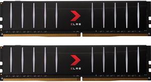 PNY XLR8 Low Profile 16GB (2 x 8GB) 288-Pin PC RAM DDR4 3200 (PC4 25600) Memory (Desktop Memory) Model MD32GK2D4320016LP