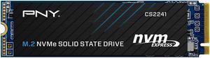 PNY CS2241 M.2 2280 500GB PCI-Express 4.0 x4 3D NAND Internal Solid State Drive (SSD) M280CS2241-500-RB