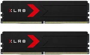 PNY XLR8 32GB (2 x 16GB) DDR5 6400 (PC5 51200) Desktop Memory Model MD32GK2D5640036XR