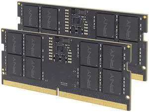 PNY 64GB (2 x 32GB) 262-Pin DDR5 SO-DIMM DDR5 5600 (PC5 44800) Memory (Notebook Memory) Model MN64GK2D55600-TB