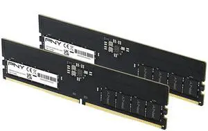 PNY Performance 32GB (2 x 16GB) DDR5 5600 (PC5 44800) Desktop Memory Model MD32GK2D5560046-TB PNY Performance 32GB (2 x 16GB) DDR5 5600 (PC5 44800) Desktop Memory Model MD32GK2D5560046-TB