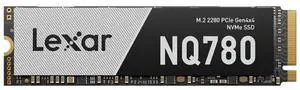 Lexar 2TB NQ780 PCIe Gen4 Internal SSD, Up to 7000/5000 MB/s Read/Write, Compatible with PS5, for casual gamers and creators Lexar 2TB NQ780 PCIe Gen4 Internal SSD, Up to 7000/5000 MB/s Read/Write, Compatible with PS5, for casual gamers and creators