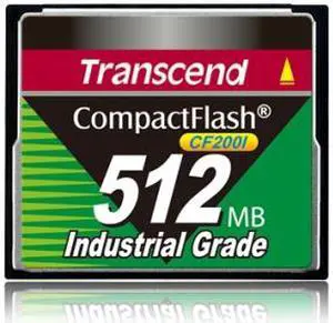 Transcend CF200I 512 MB CompactFlash (CF) Card - 1 Card