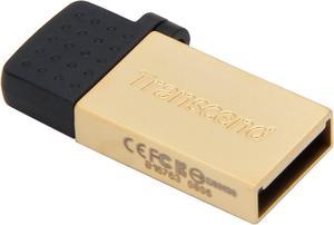 Transcend JetFlash 380 8GB USB 2.0 OTG Flash Drive Model TS8GJF380G