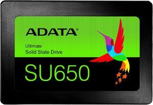 ADATA Ultimate SU650 2.5" 960GB SATA III 3D NAND Internal Solid State Drive (SSD) ASU650SS-960GT-R