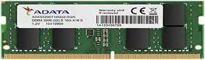 ADATA 16GB 260-Pin DDR4 SO-DIMM DDR4 3200 (PC4 25600) Laptop Memory Model AD4S320016G22-SGN