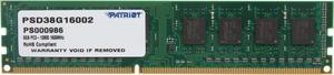 Patriot Signature Line 8GB DDR3 1600 (PC3 12800) Desktop Memory Model PSD38G16002