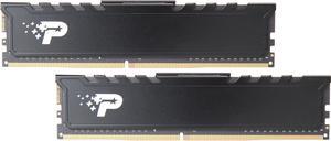 Patriot Signature Line Premium 16GB (2 x 8GB) DDR4 2666 (PC4 21300) Desktop Memory Model PSP416G2666KH1