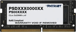 Patriot Signature Line 16GB 260-Pin DDR4 SO-DIMM DDR4 3200 (PC4 25600) Laptop Memory Model PSD416G32002S Patriot Signature Line 16GB 260-Pin DDR4 SO-DIMM DDR4 3200 (PC4 25600) Laptop Memory Model PSD416G32002S