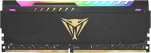 Patriot Viper Steel RGB 16GB 288-Pin PC RAM DDR4 3200 (PC4 25600) Desktop Memory Model PVSR416G320C8