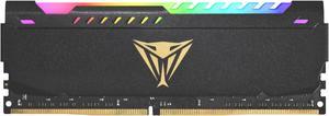 Patriot Viper Steel RGB 16GB 288-Pin PC RAM DDR4 3600 (PC4 28800) Desktop Memory Model PVSR416G360C0