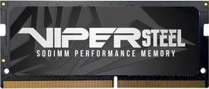Patriot Viper Steel 16GB 260-Pin DDR4 SO-DIMM DDR4 3200 (PC4 25600) Laptop Memory Model PVS416G320C8S
