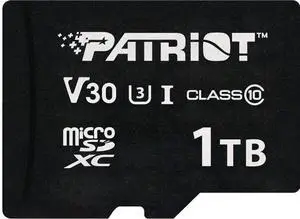Patriot VX Series 1TB microSDXC Memory Card Model PSF1TBVX31MCX