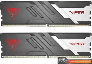 Patriot Viper Venom 32GB (2 x 16GB) 288-Pin PC RAM DDR5 6000 (PC5 48000) AMD EXPO Desktop Memory Model PVV532G600C36K Patriot Viper Venom 32GB (2 x 16GB) 288-Pin PC RAM DDR5 6000 (PC5 48000) AMD EXPO Desktop Memory Model PVV532G600C36K