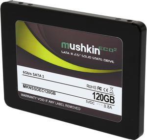 Mushkin Enhanced ECO2 2.5" 120GB SATA III MLC Internal Solid State Drive (SSD) MKNSSDEC120GB