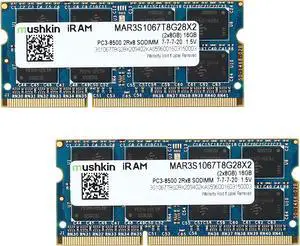Mushkin Enhanced iRam 16GB (2 x 8GB) DDR3 1066 (PC3 8500) Memory for Apple Model MAR3S1067T8G28X2