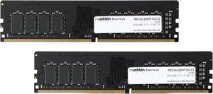 Mushkin Enhanced Essentials 32GB (2 x 16GB) DDR4 2400 (PC4 19200) Desktop Memory Model MES4U240HF16GX2