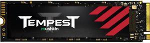 Mushkin Tempest 2TB PCIe Gen3 x4 NVMe 1.4 M.2 (2280) Internal SSD - Up to 3,250MBs - MKNSSDTS2TB-D8
