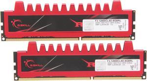 G.SKILL Ripjaws Series 8GB (2 x 4GB) 240-Pin PC RAM DDR3 1600 (PC3 12800) Desktop Memory Model F3-12800CL9D-8GBRL