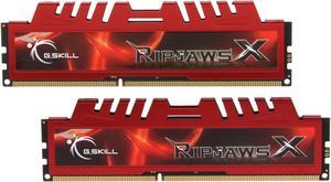G.SKILL Ripjaws X Series 16GB (2 x 8GB) 240-Pin PC RAM DDR3 1600 (PC3 12800) Desktop Memory Model F3-12800CL10D-16GBXL