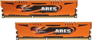 G.SKILL Ares Series 16GB (2 x 8GB) DDR3 1600 (PC3 12800) Desktop Memory Model F3-1600C10D-16GAO
